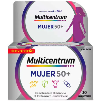 Multicentrum Femme 50+ - Vitalité et Bien-être Kermatone