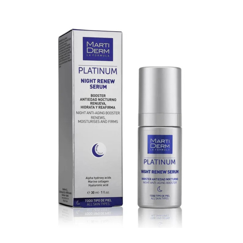 Martiderm Night Renew Serum 30ml - Sérum Régénérateur Kermatone