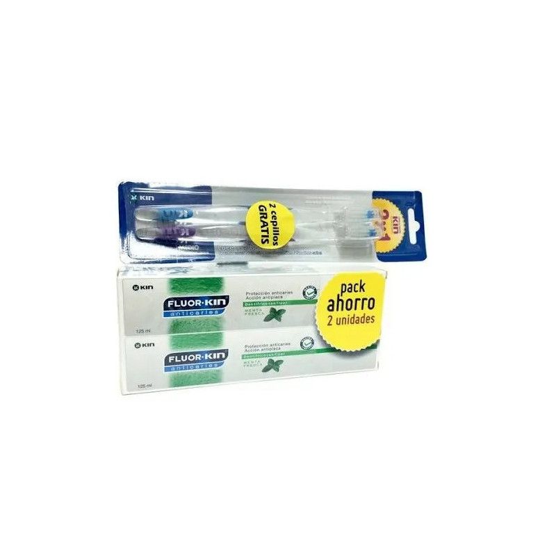 Kin Fluorkin Dentifrice 125ml - Santé dentaire efficace | Kermatone