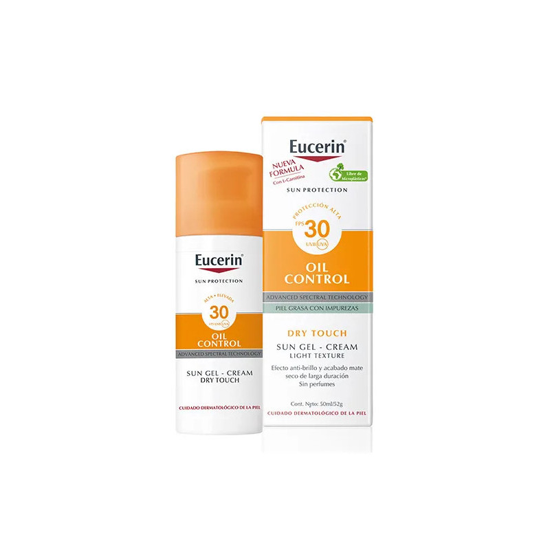 Eucerin Sun Gel Crème Oil Control SPF30 - Protection légère Kermatone