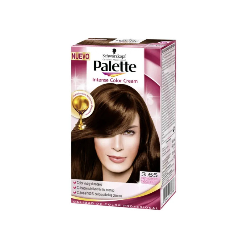 Schwarzkopf Palette Intense Color Cream 3.65 Brown Chocolat - Kermatone