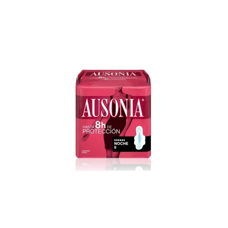 Serviettes Hygiéniques Ausonia Nuit - Protection Confortable | Kermatone
