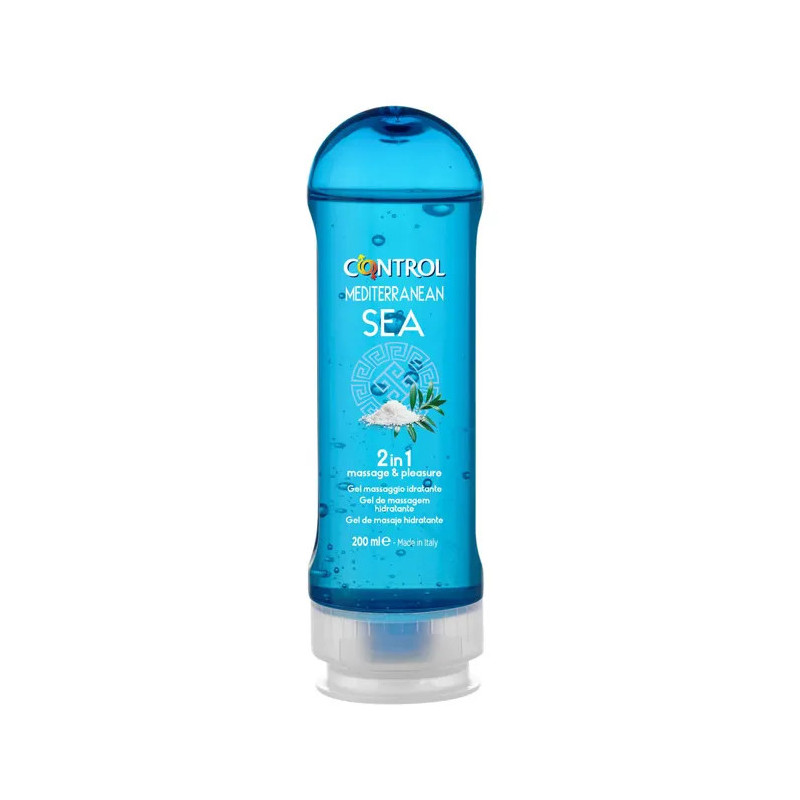 Control Mediterranean Sea Massage Gel 200ml - Kermatone