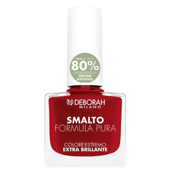 Deborah Milano Smalto Pura 13 Red - Vernis Éclatant | Kermatone