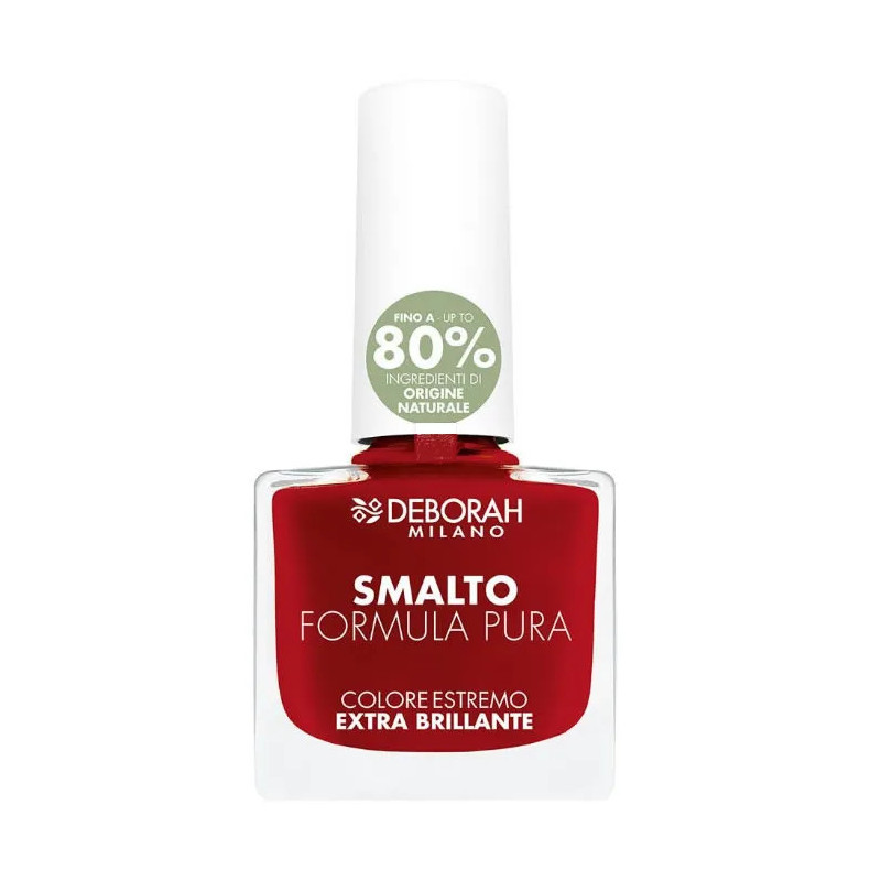Deborah Milano Smalto Pura 13 Red - Vernis Éclatant | Kermatone