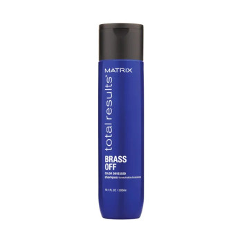 Matrix Brass Off Shampooing 300ml - Élimine les reflets cuivrés | Kermatone