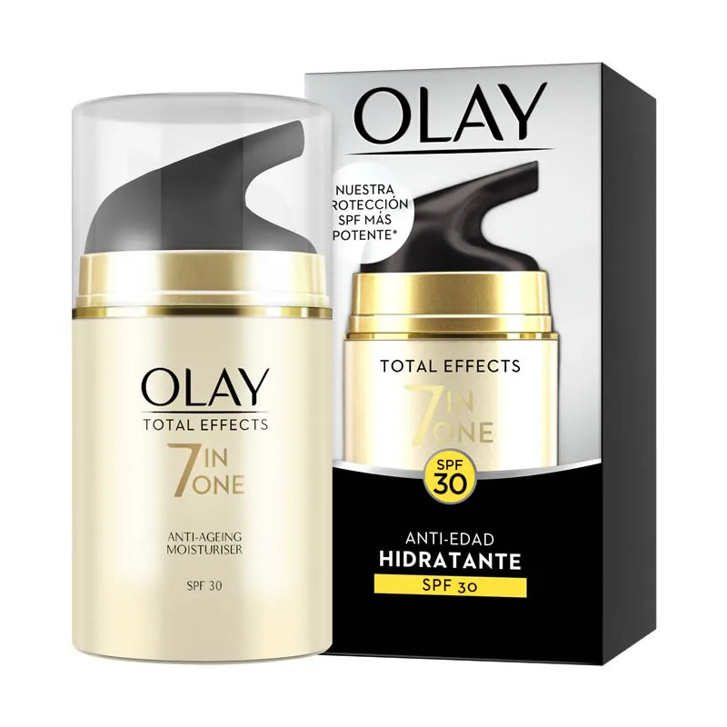 Olay Total Effects 7 en 1 Crème Anti-Âge Jour SPF30 | Kermatone