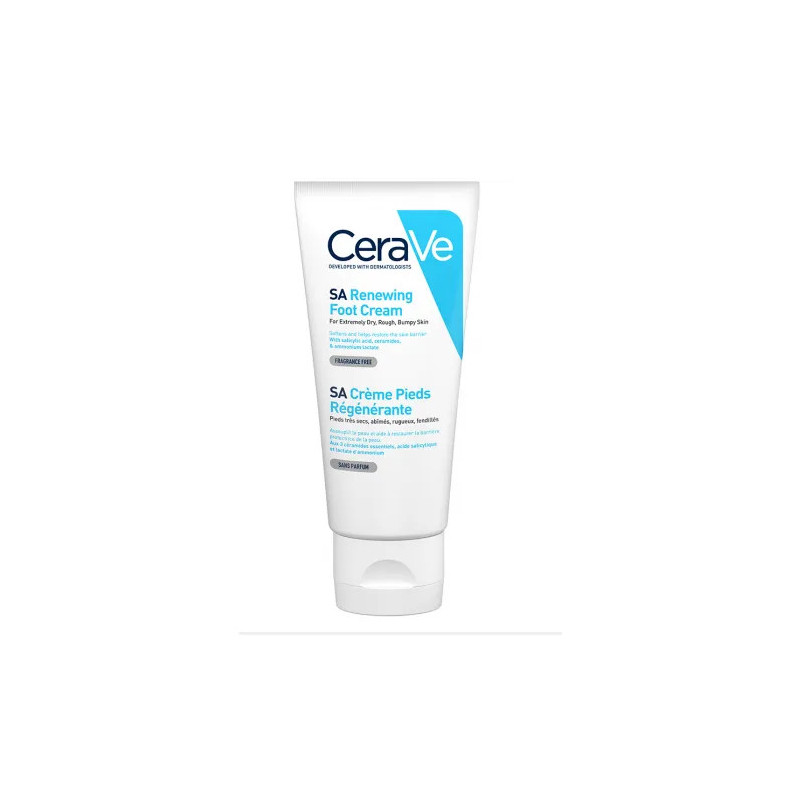 CeraVe Crème Pieds Régénérante - Hydratation Intense | Kermatone