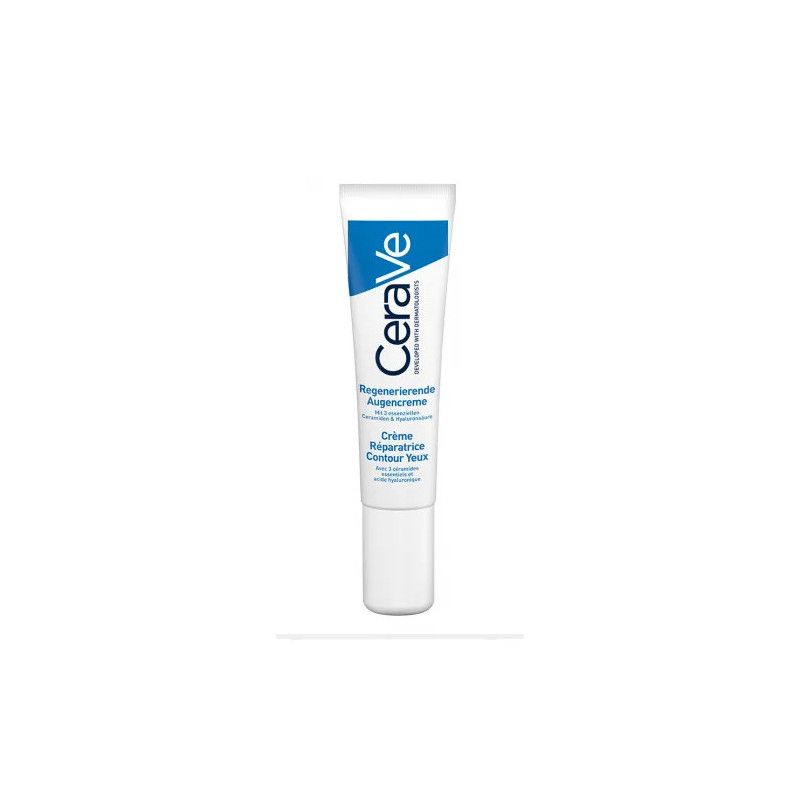 CeraVe Crème Réparatrice Yeux 14ml - Hydratez votre regard | Kermatone