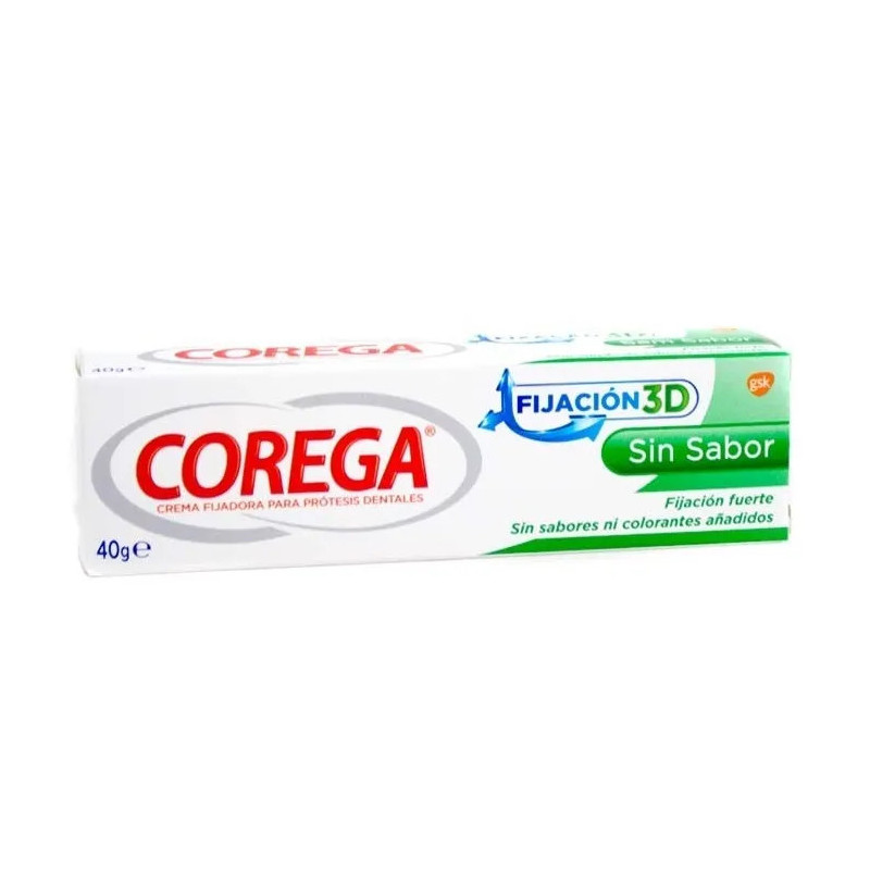 Corega Sans Saveur Crème De Fixation 40g - Kermatone