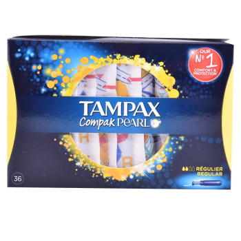 Tampax Pearl Compak Régulier - Confort & Protection | Kermatone