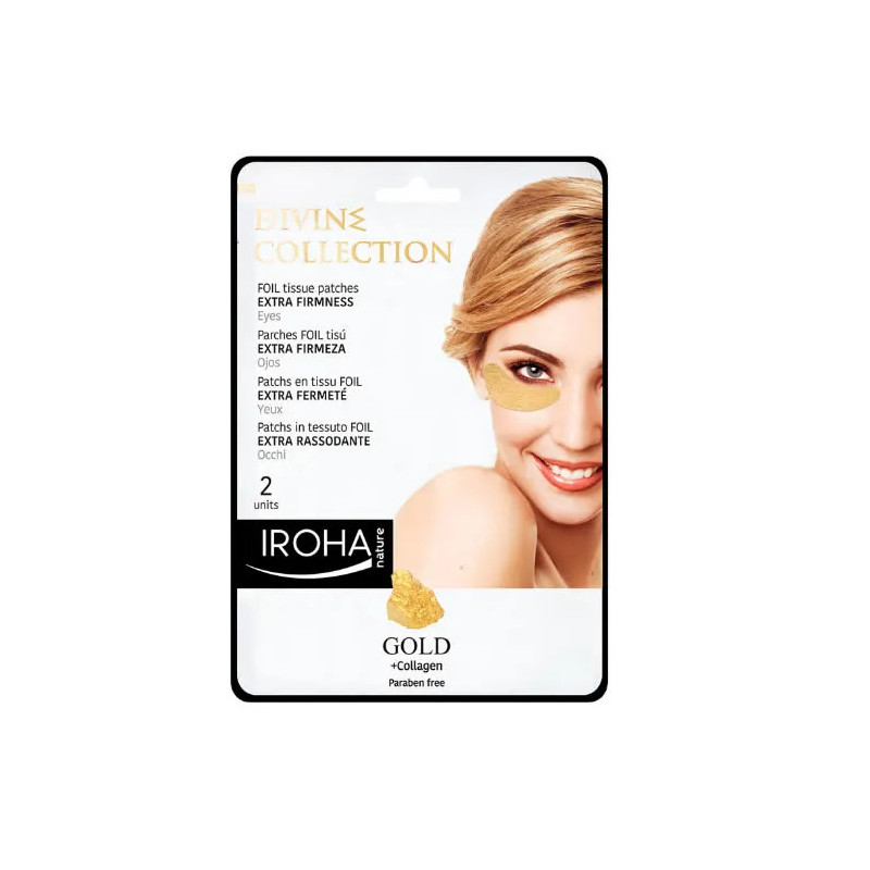 GoldPatchs Extra Fermeté Yeux - Iroha Nature | Hydratation Kermatone