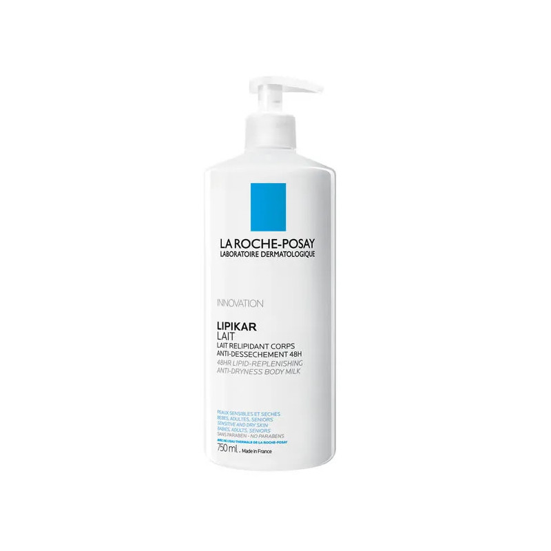 La Roche Posay Lipikar Lait Relipidant Corps 750ml - Kermatone