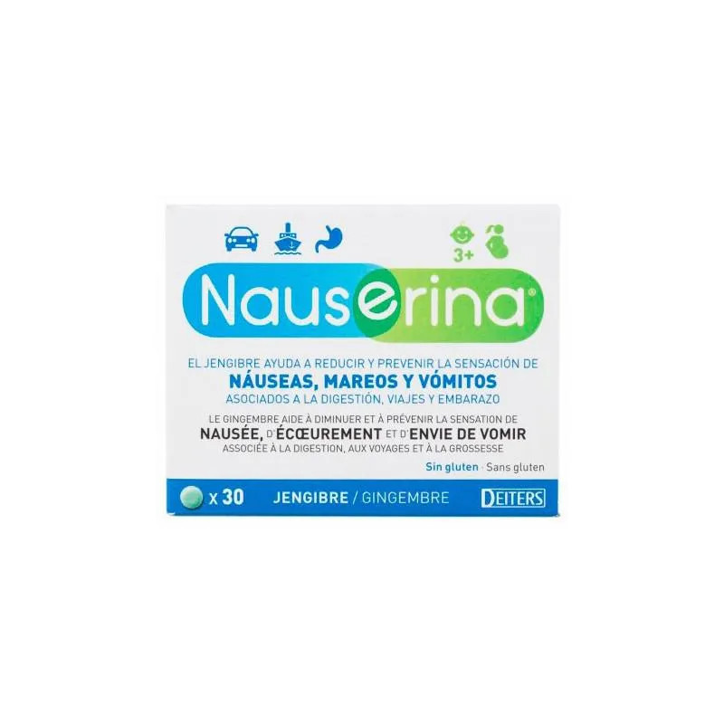Deiters Nauserina 30 Comprimés - Beauté et éclat Kermatone