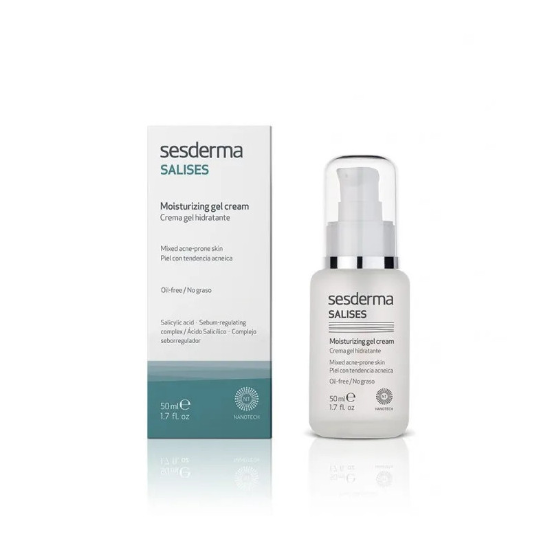 Sesderma Salises Crème Gel Hydratant - Fraîcheur et Hydratation | Kermatone