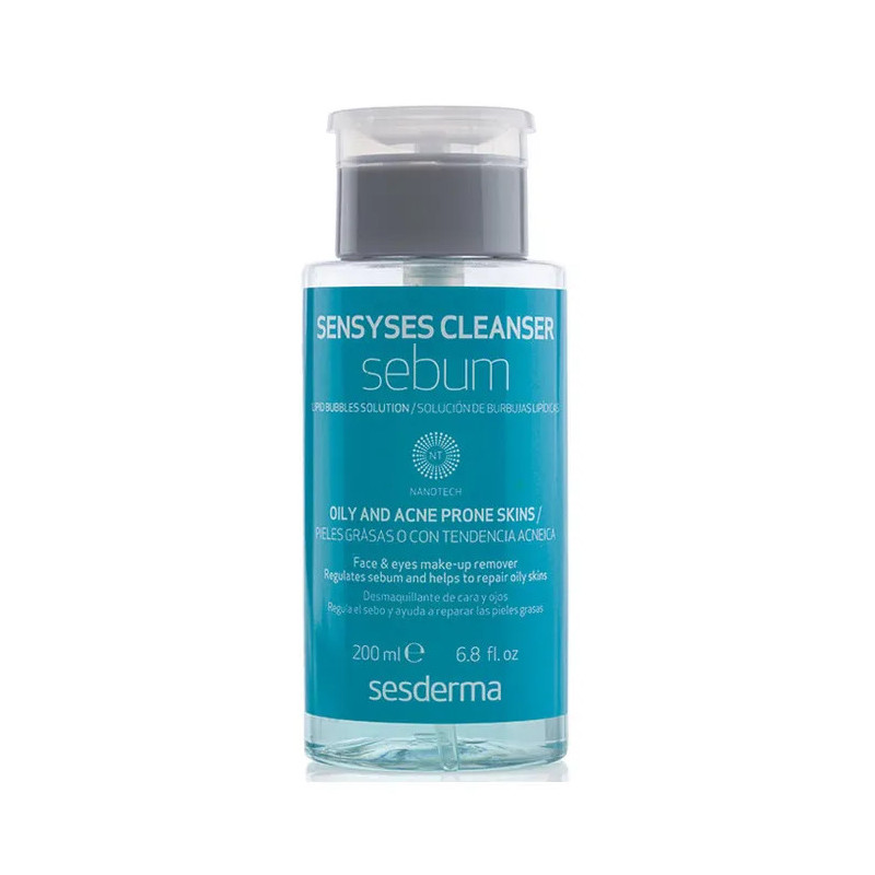 Démaquillant Sesderma Sensyses Cleanser Sebum 200ml | Kermatone