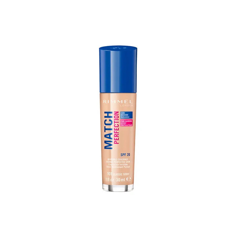 Rimmel London Match Perfection Fond de Teint SPF20 - Kermatone