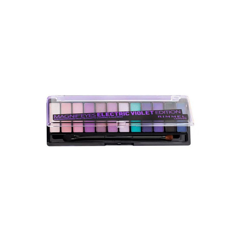 Rimmel London Magnif'Eyes Palette 008 Electric Violet - Osez la couleur | Kermatone