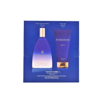 Instituto Español Poseidon Deep Eau De Toilette 150ml Coffret