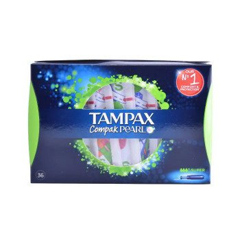 Tampax Pearl Compak Super - Protection optimale Kermatone