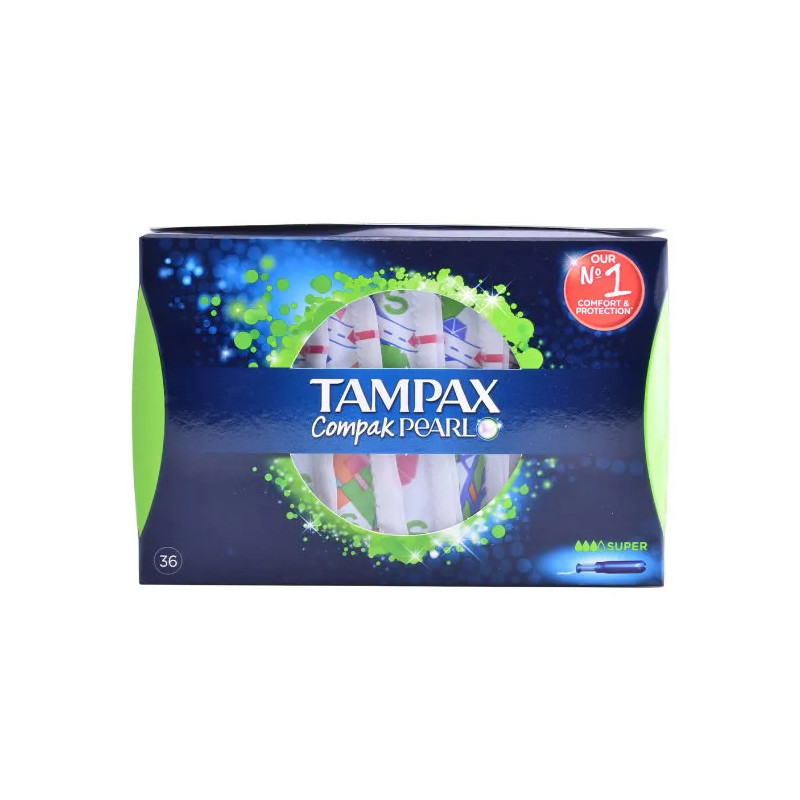 Tampax Pearl Compak Super - Protection optimale Kermatone