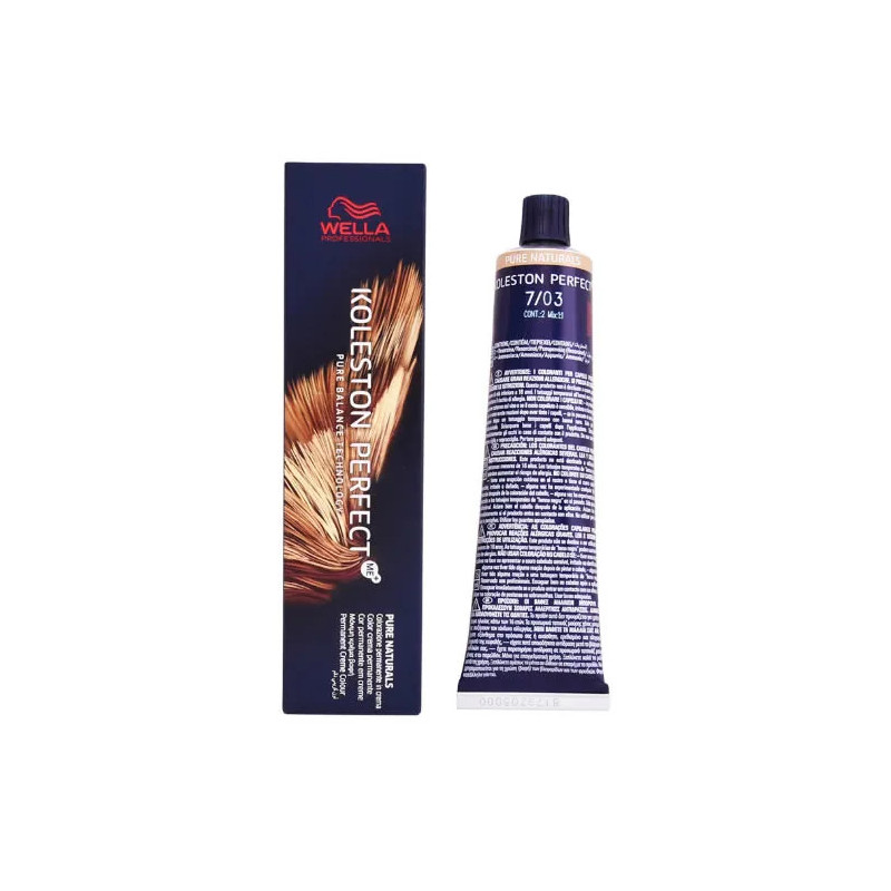 Wella Koleston Perfect Me+ 7/03 Pure Naturals - Kermatone