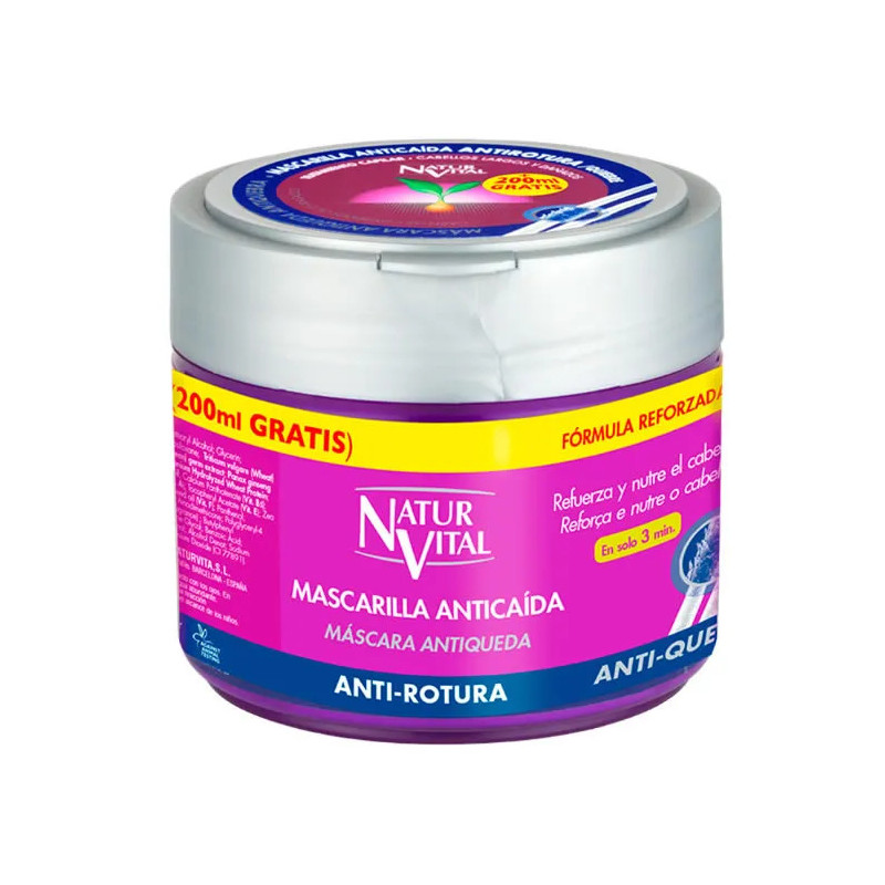 Naturaleza Y Vida Masque Capillaire Anti-chute 500ml - Kermatone