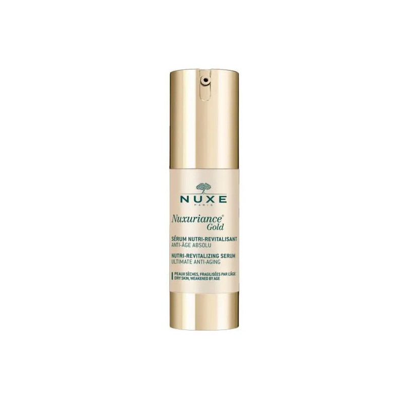 Nuxe Nuxuriance Gold Sérum 30ml - Élixir Anti-Âge Kermatone