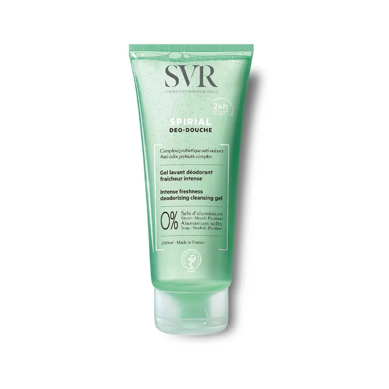 SVR Spirial Gel Déodorant 200ml - Fraîcheur Durable | Kermatone