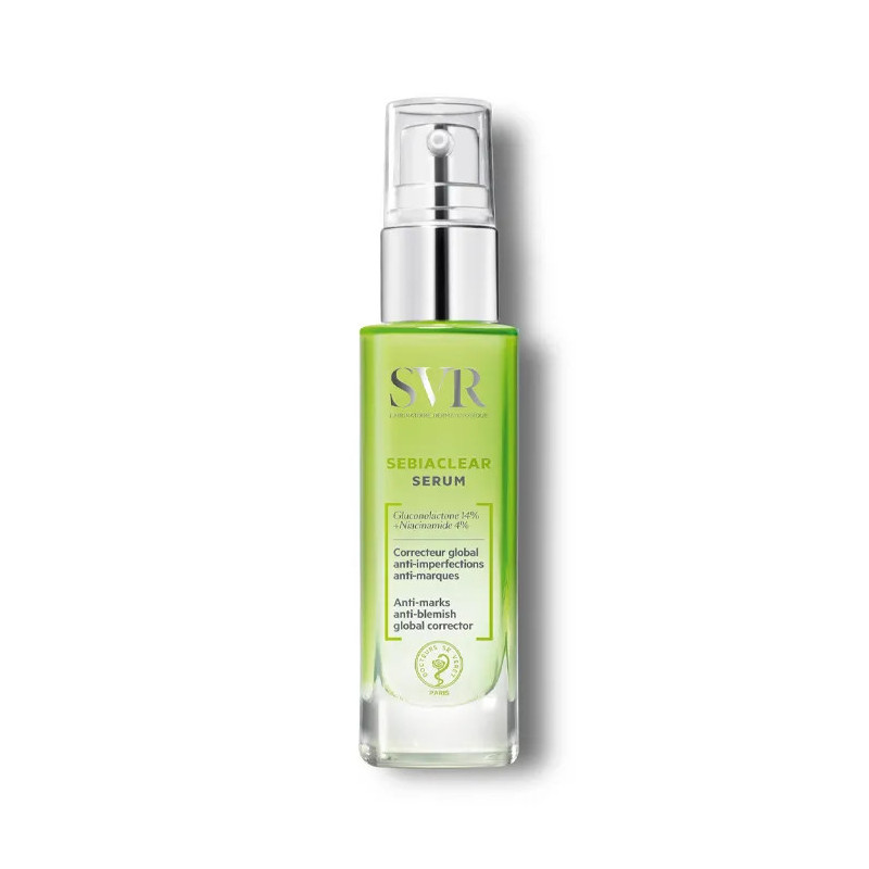 SVR Sebiaclear Serum Correcteur – Peau parfaite avec Kermatone