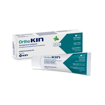 Kin Orthokin Dentifrice Menthe 75ml - Fraîcheur & Protection | Kermatone