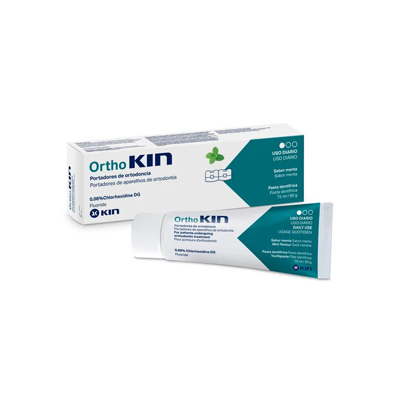 Kin Orthokin Dentifrice Menthe 75ml - Fraîcheur & Protection | Kermatone