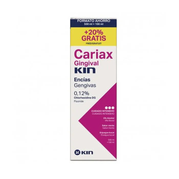 Rince-Bouche Gingival Kin Cariax - Hygiène Bucco-Dentaire Kermatone