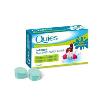 Bouchons natation enfants en silicone | Quies - Kermatone