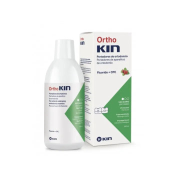 Bain De Bouche Fraise Menthe Kin Othokin - Kermatone