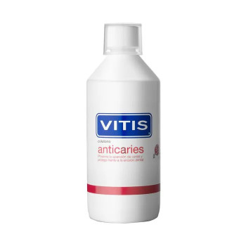 Vitis Anticaries Bain de Bouche 500ml - Protection efficace | Kermatone