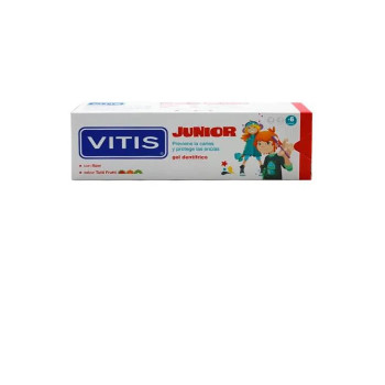 Dentaid Vitis Junior Gel 75ml - Dentifrice Enfant Kermatone