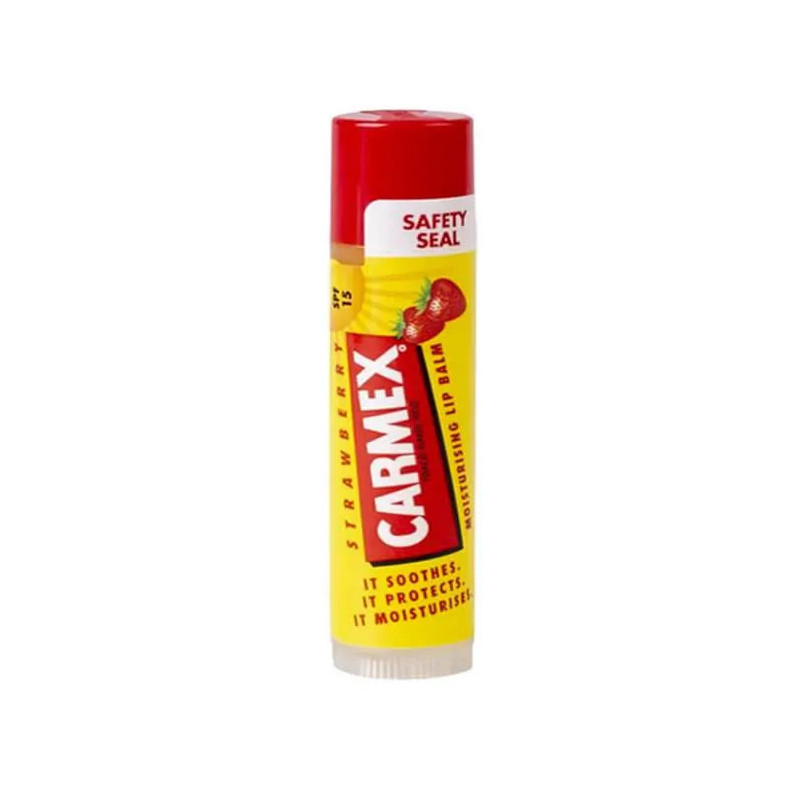 Carmex Baume Lèvres Fraise SPF15 - Hydratation & Protection | Kermatone