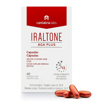 Lutte contre la chute des cheveux - Iraltone Aga Plus Kermatone