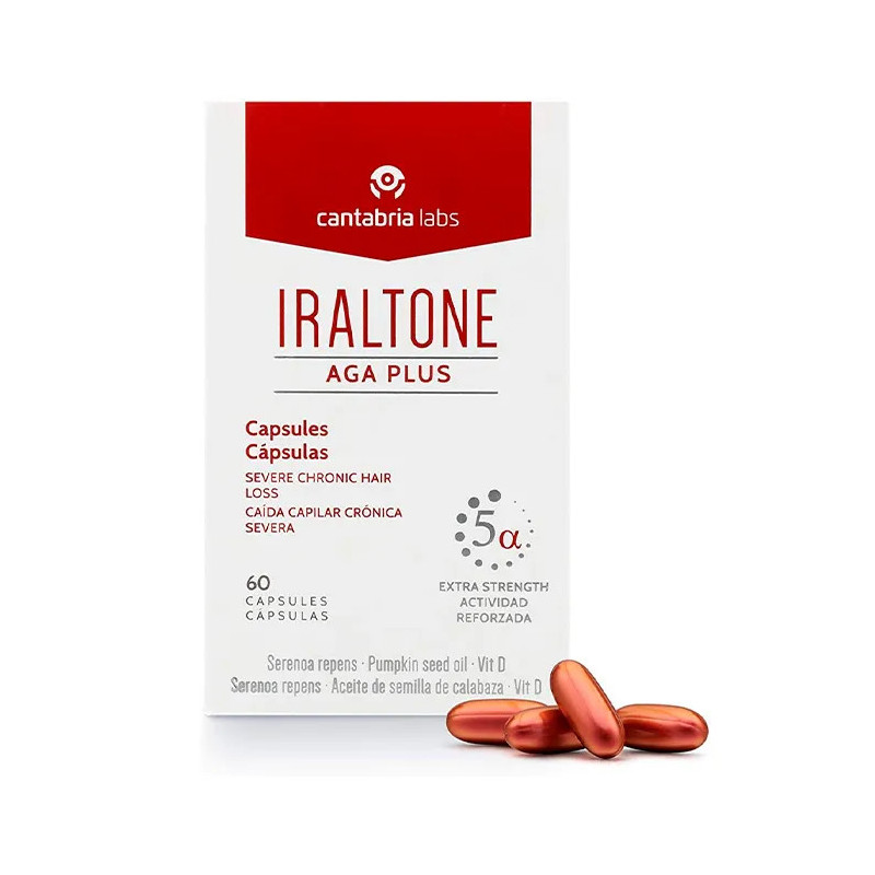 Lutte contre la chute des cheveux - Iraltone Aga Plus Kermatone