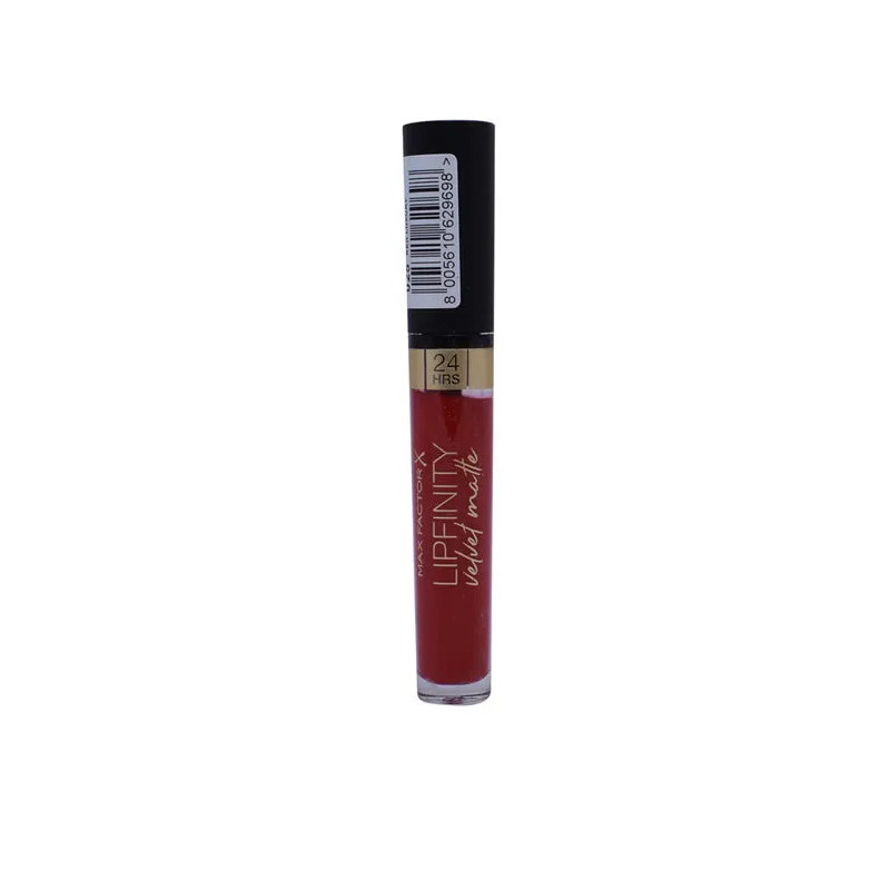 Max Factor Lipfinity Velvet Matte Rouge 025 Red Luxury - Kermatone