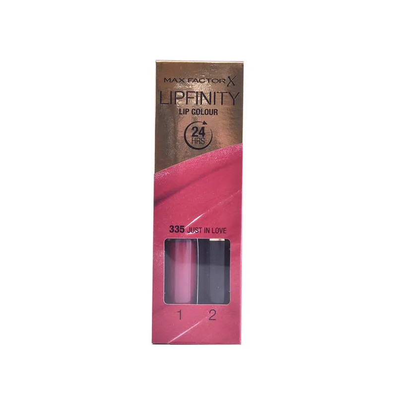 Max Factor Lipfinity Just In Love 335 - Rouge à Lèvres Longue Tenue Kermatone