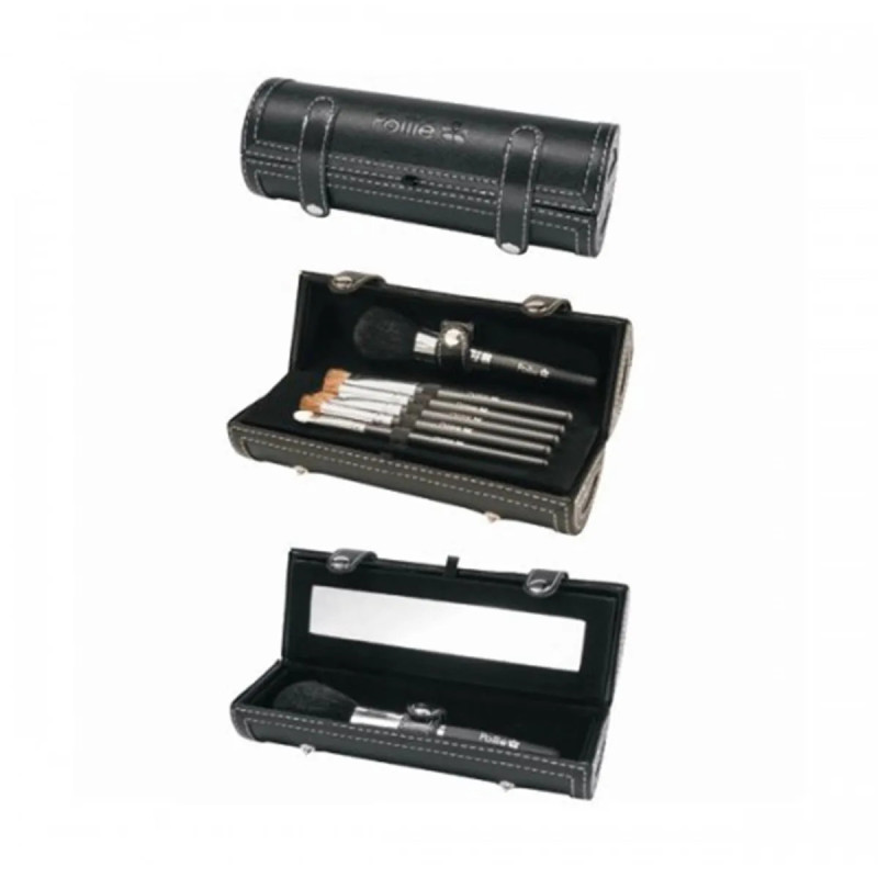 Pinceaux Makeup Eurostil - Ensemble Professionnel Kermatone