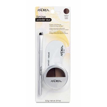 Eurostil Cejas Andrea Powder Duo Marron Medio - Kermatone