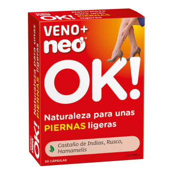 Neovital Veno Neo 30caps - Éclat et élasticité de la peau Kermatone