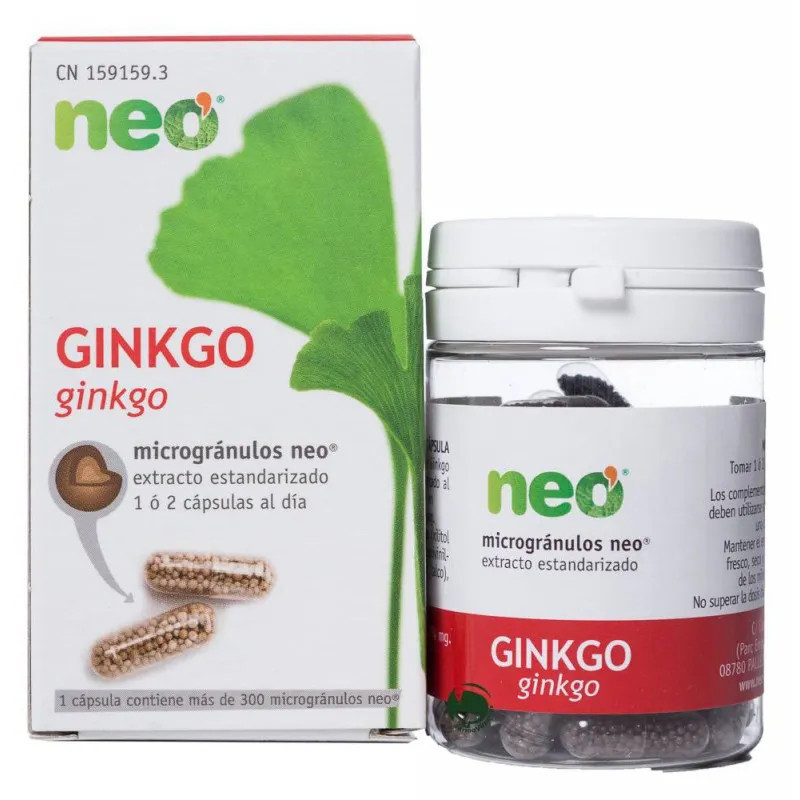 Neo Microgranules Ginkgo Biloba - Bien-être Cognitif | Kermatone