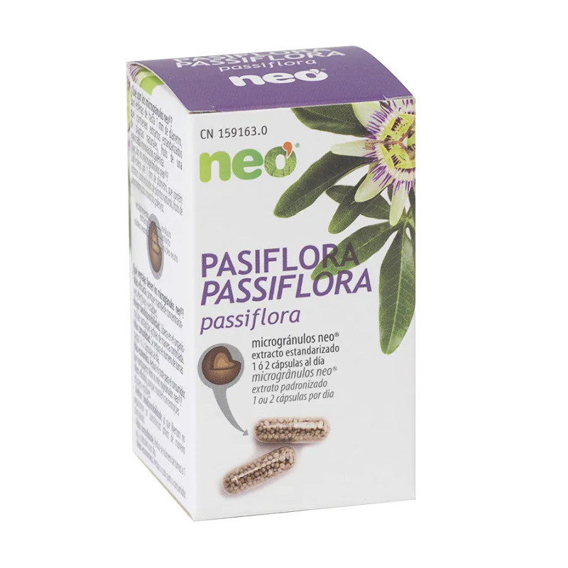 Neovital Pasiflora Neo 45càps - Détente et Bien-être Kermatone