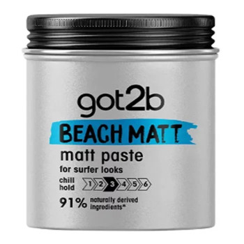 Schwarzkopf Got2b Beach Matt Paste Surfer Look - Kermatone