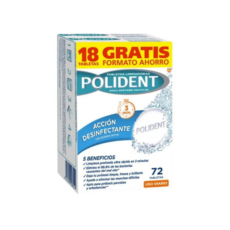 Polident – Comprimés Nettoyants Efficaces pour Prothèses | Kermatone