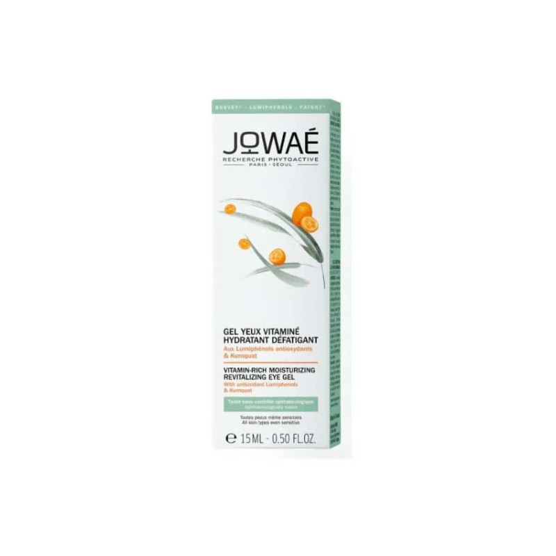 Jowaé Gel Yeux Vitaminé Hydratant Défatigant 15ml